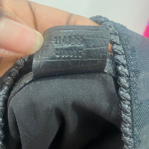 GUCCI Canvas Monogram Large Horse bit Hobo - Picture 8 of 10